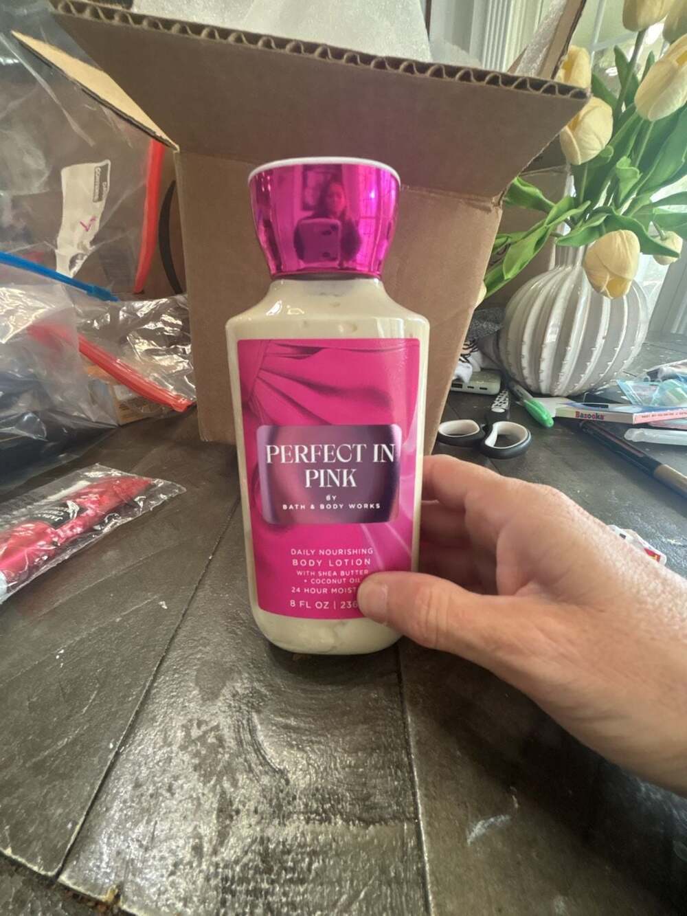 Bath & Body Works Perfect In Pink Daily Nourishing Body Lotion 8 fl oz